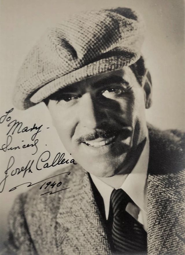 Portrait Photos of Joseph Calleia in the 1930s and 1940s