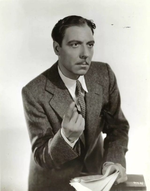 Portrait Photos of Joseph Calleia in the 1930s and 1940s