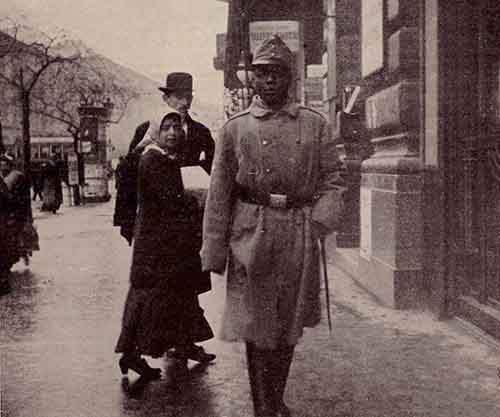 The only black soldier of the Austro-Hungarian Empire, 1915