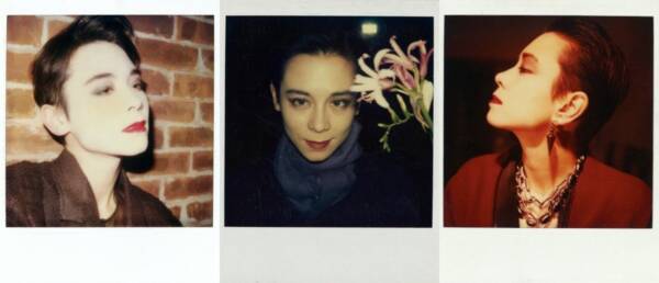 Amazing Polaroid Portraits of Tina Chow Taken by Tony Viramontes in the 1980s