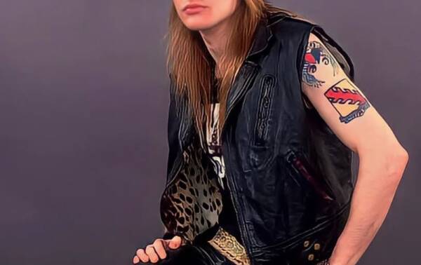 Axl Rose of Guns N’ Roses Photographed by Paul Natkin in 1987