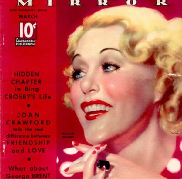 Vintage Covers of Movie Mirror Magazine From the 1930s