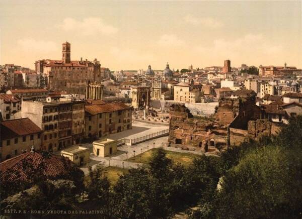 35 Amazing Photochroms of Rome in the 1890s