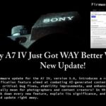 Sony A7 IV Just Got WAY Better With This New Update! Firmware Version 5.0 Deep Dive