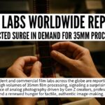 Film Labs Worldwide Report Unexpected Surge in Demand for 35mm Processing