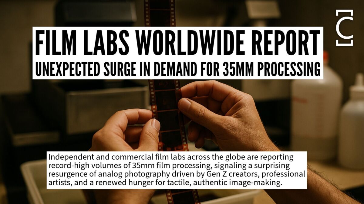 Film Labs Worldwide Report Unexpected Surge in Demand for 35mm Processing