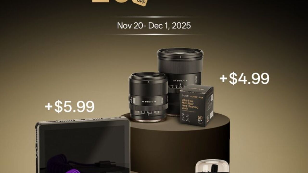 Viltrox Marks Decade of Innovation With 20% Sitewide Black Friday Sale Across Full Imaging Ecosystem