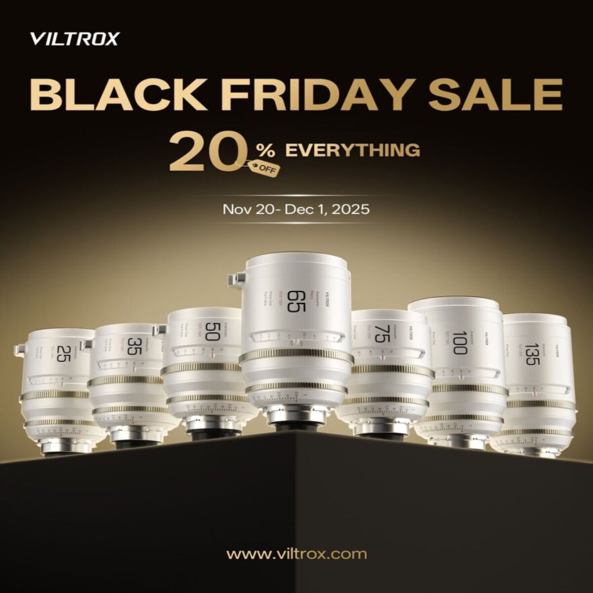 Viltrox Marks Decade of Innovation With 20% Sitewide Black Friday Sale Across Full Imaging Ecosystem
