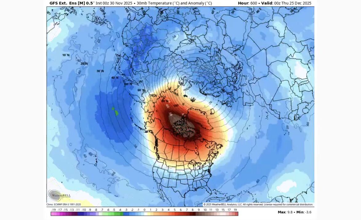 Polar Vortex Cold Weather Forecast Signals Dangerous December
