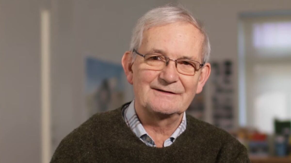 Portrait of Martin Parr, British documentary photographer known for his colourful and satirical view of everyday life.