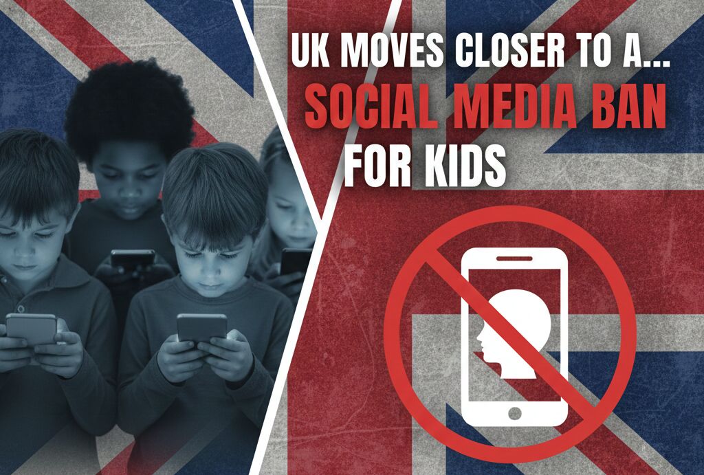 UK Moves Closer to a Social Media Ban for Kids