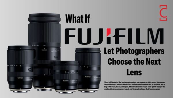 What If Fujifilm Let Photographers Choose the Next Lens