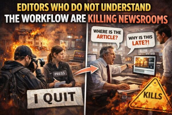 Editors Who Do Not Understand the Workflow Are Killing Newsrooms