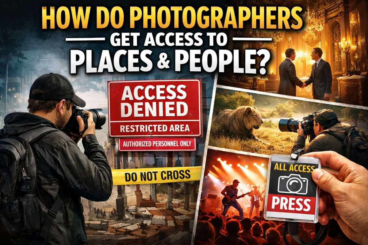 How Do Photographers Get Access to Places and People