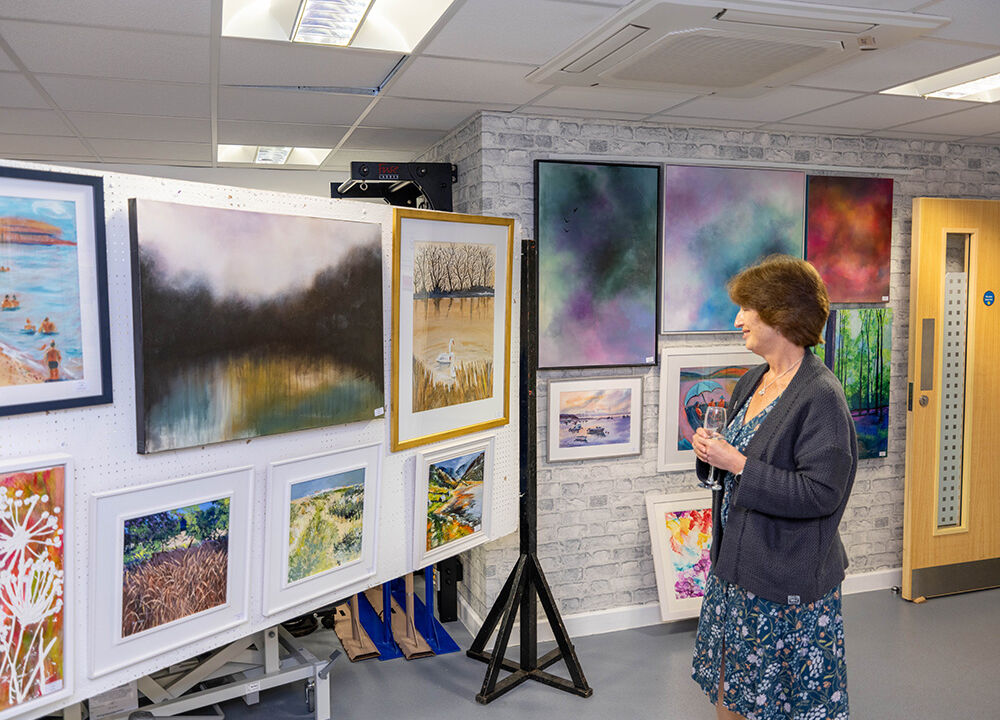 Charity Art Exhibition Raises Over £23,000 for Neurological Support Services