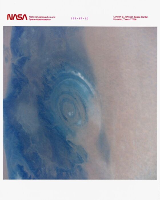 The Eye of the Sahara Mystery