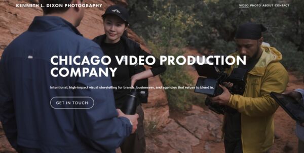 Chicago Video Production Company Kenneth L Dixon Photography Launches 6K Visual Production Suite