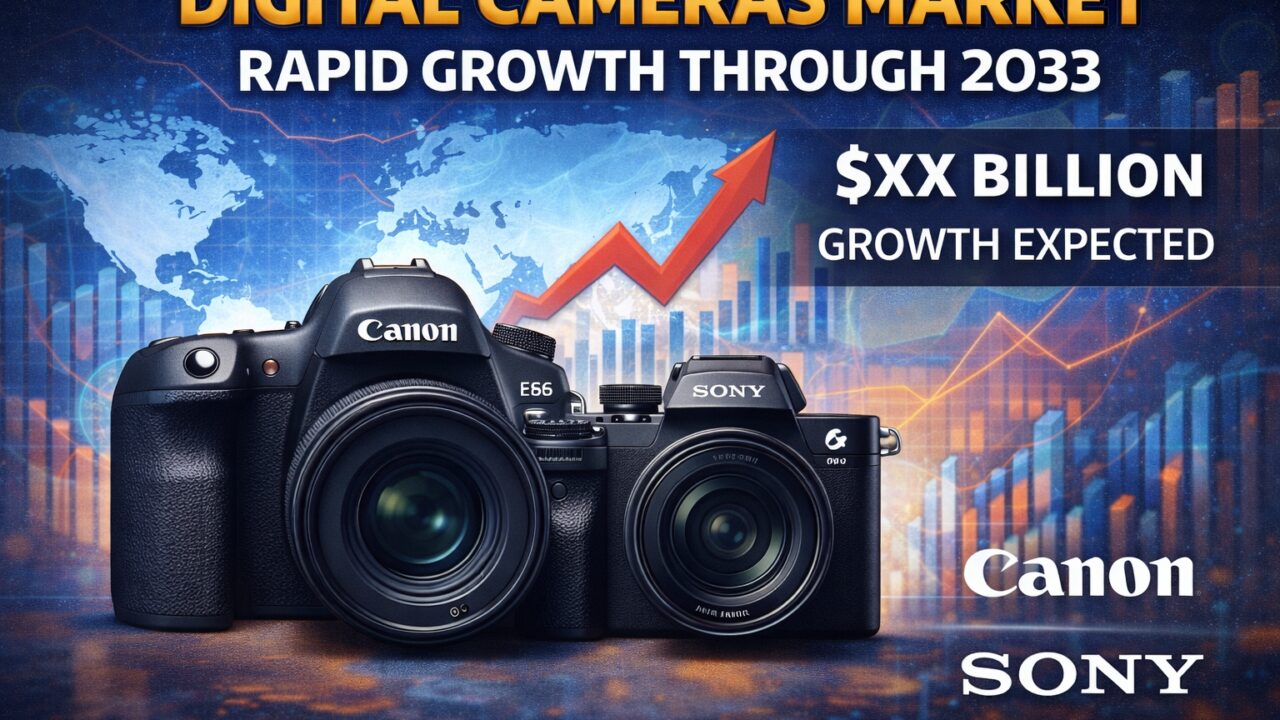 Global digital cameras market expected to grow strongly through