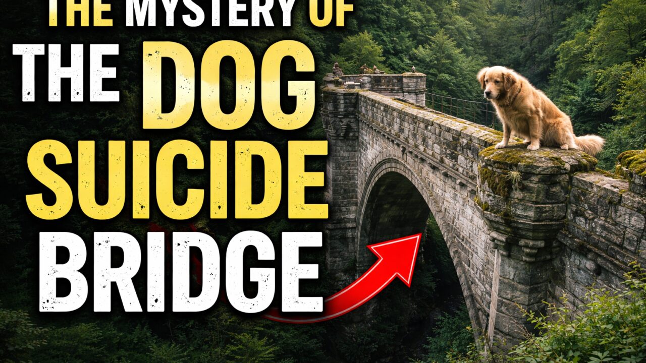 The bridge where dogs keep jumping