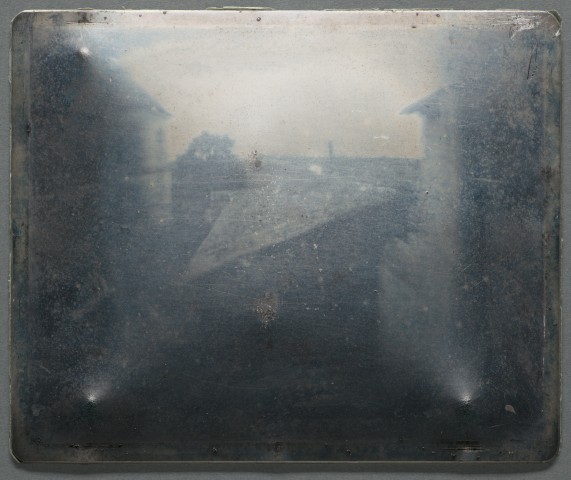 The first photograph ever taken small