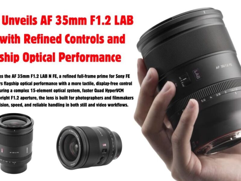 Viltrox Unveils AF 35mm F1.2 LAB N FE with Refined Controls and Flagship Optical Performance