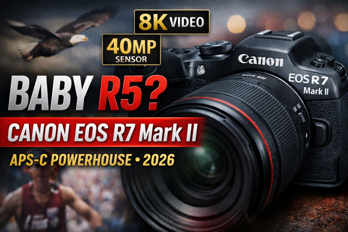 Baby r5 incoming the canon eos r7 mark ii is ready to shake up aps c