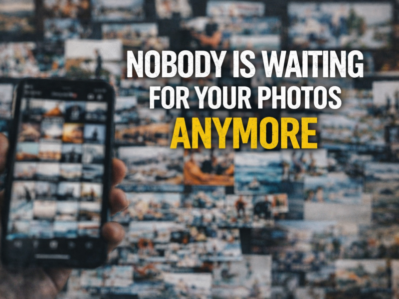 Nobody is waiting for your photos anymoreOfF024k