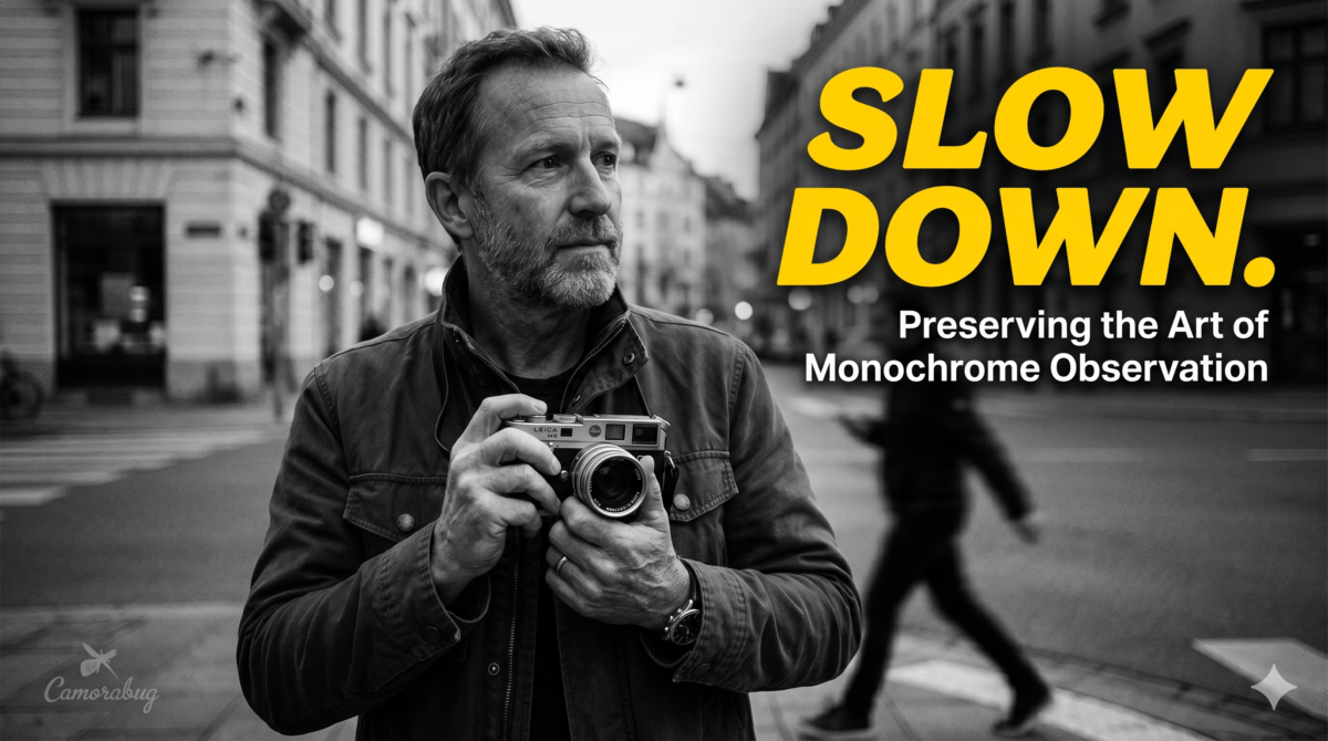 Preserving the art of slow observation in a high speed digital era