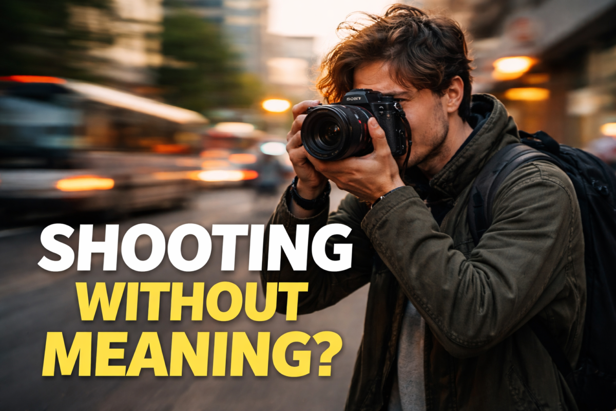 Shooting without meaning is the new addiction