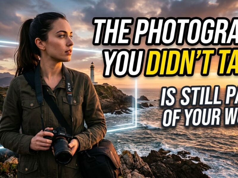The photograph you didnt take is still part of your work