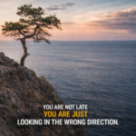 You Are Not Late You Are Just Looking in the Wrong Direction