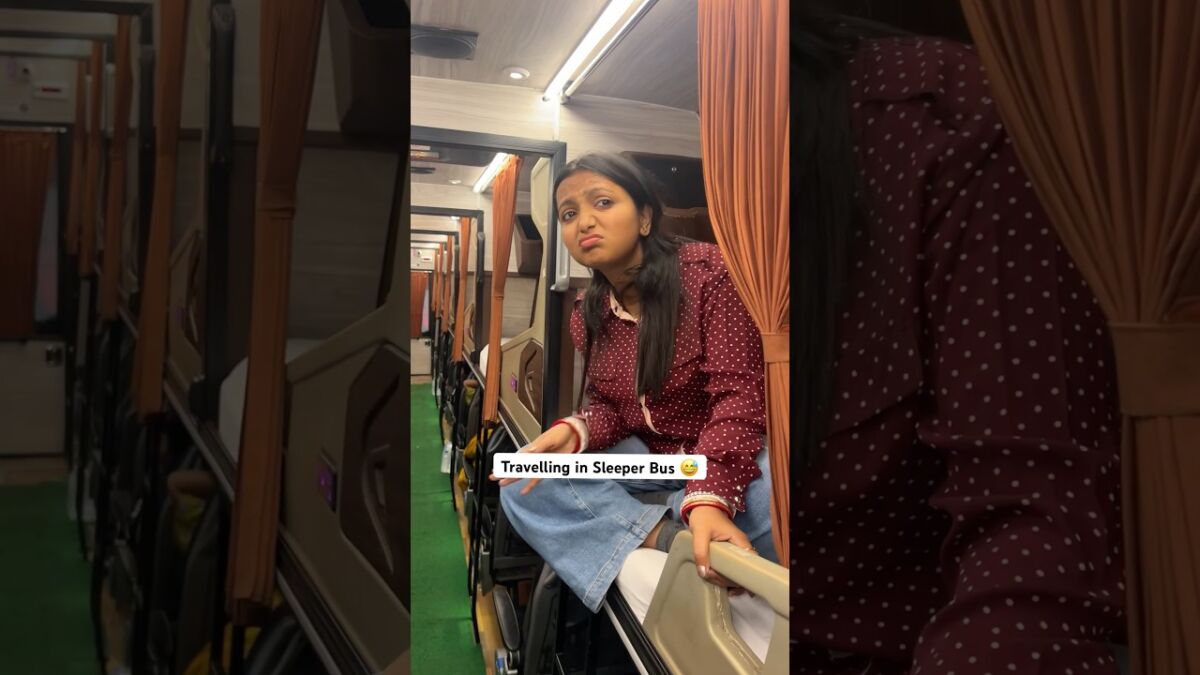 Sleeper Bus mein Kiya travel 😯#Shorts #Viral #Comedy