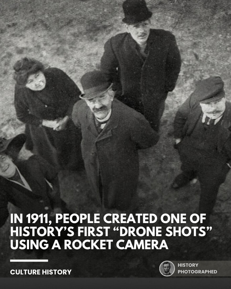 In 1911, a group in what is now Czech Republic demonstrated an unusual photograp…
