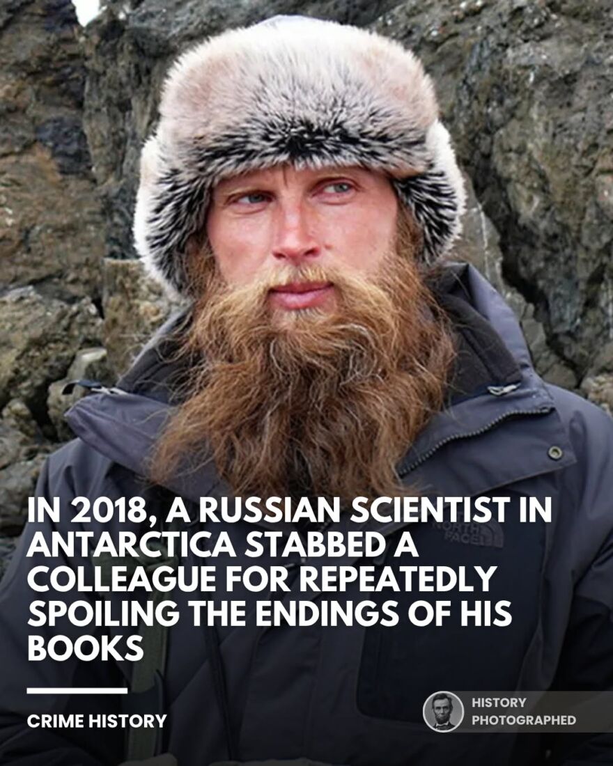 In October 2018, a shocking incident at Russia’s Bellingshausen research station…
